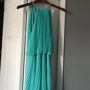 Beautiful Color Pale Blue Evening Dress
